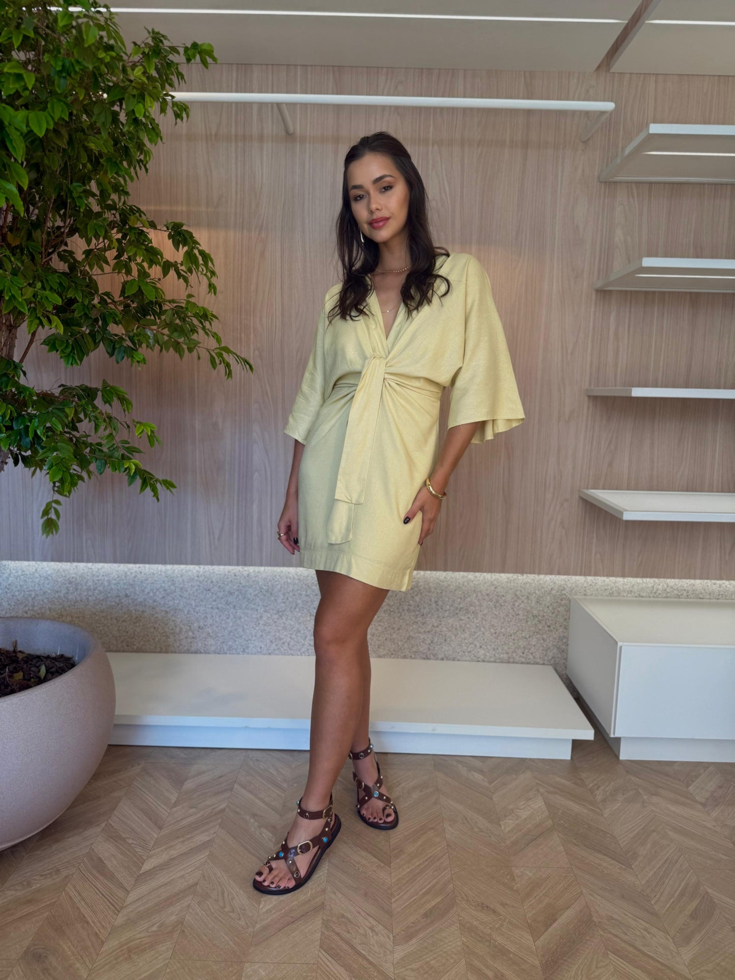 Vestido Kimono Curto - cores