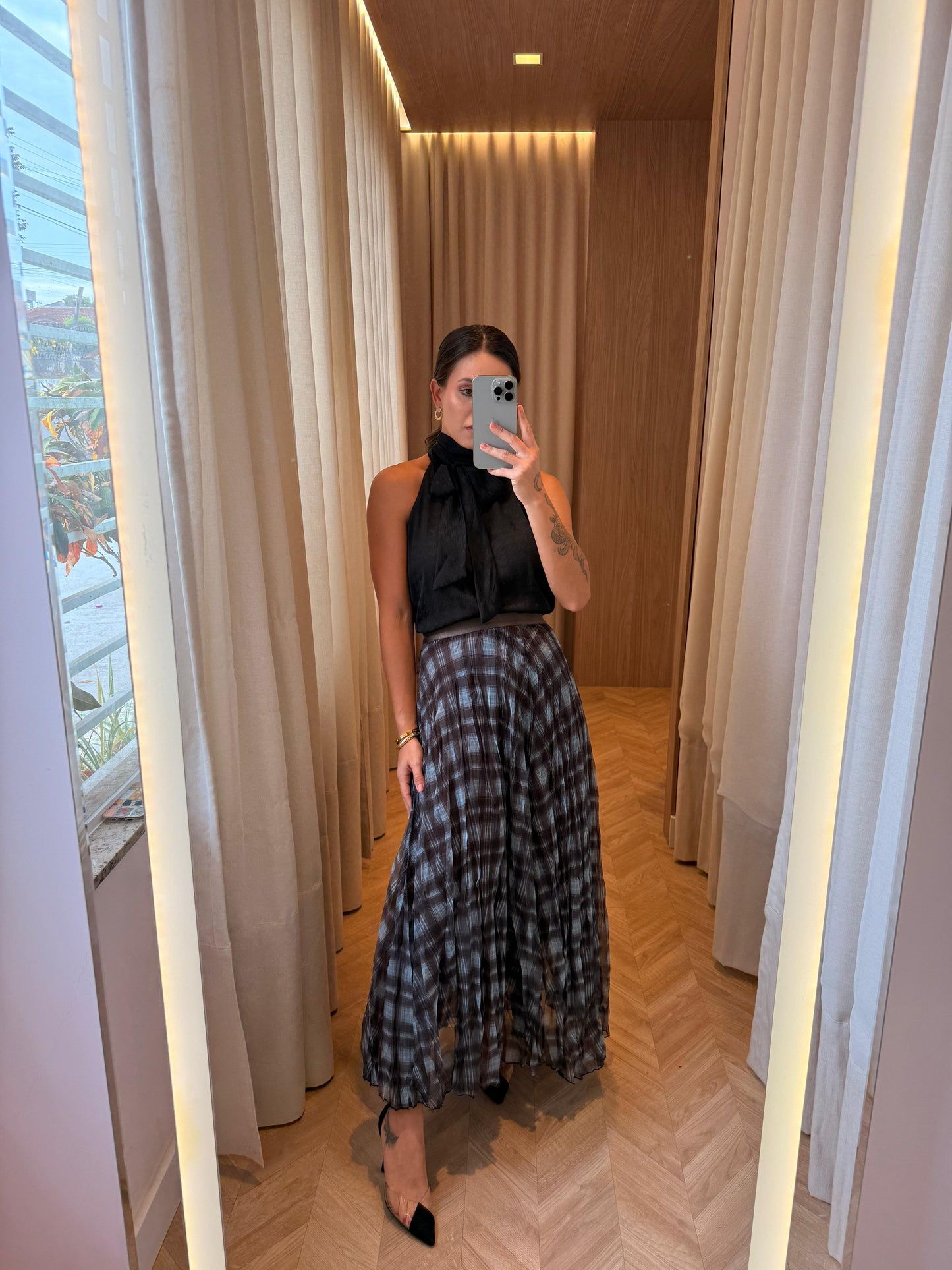 Saia Xadrez Monroe - cores