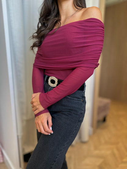 Blusa Ombro a Ombro Boho - cores