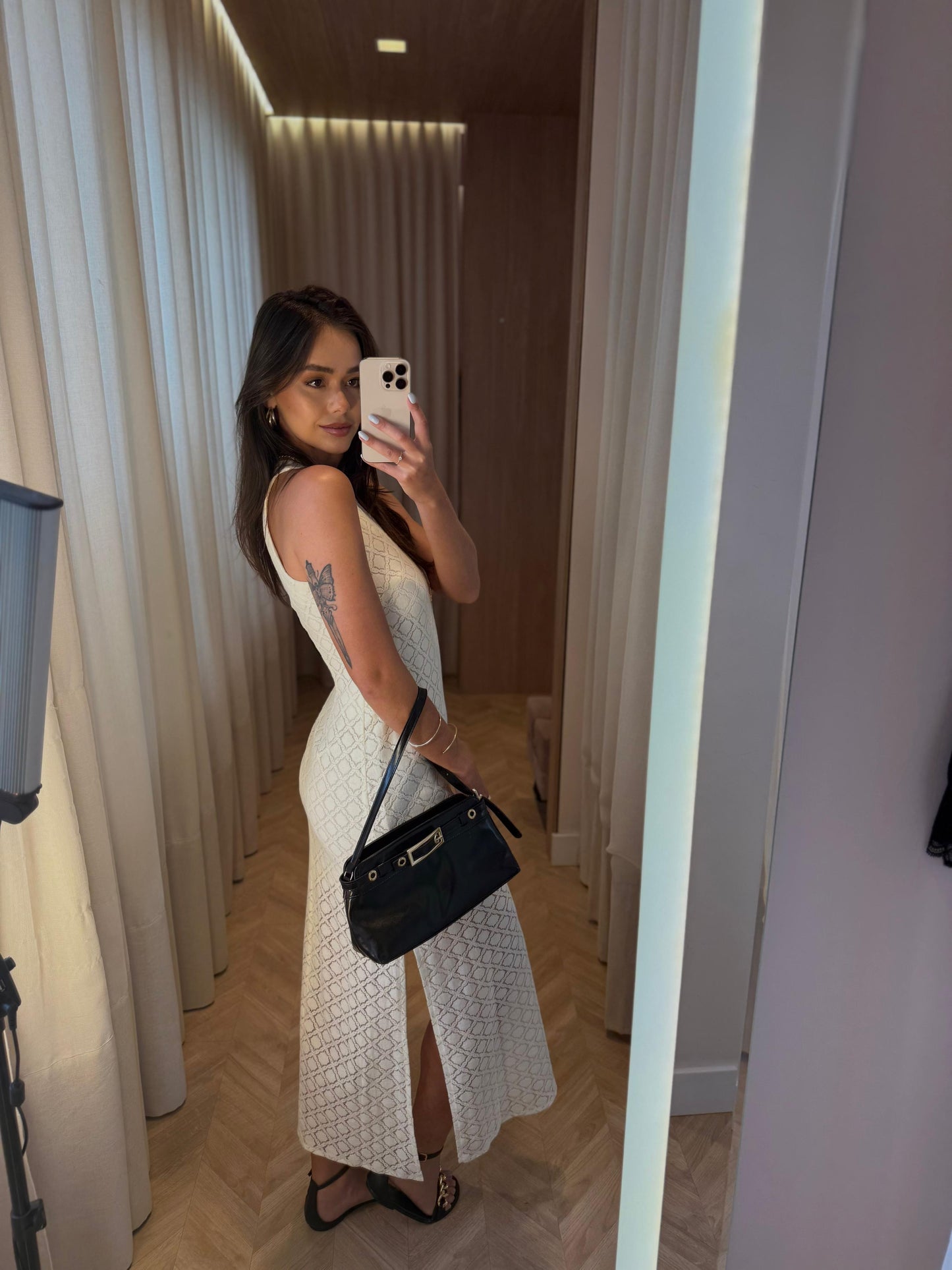 Vestido Midi Malta Renda - cores