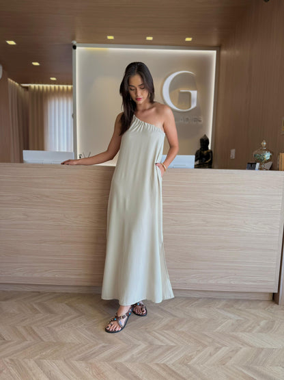 Vestido Manga Única Creta - cores