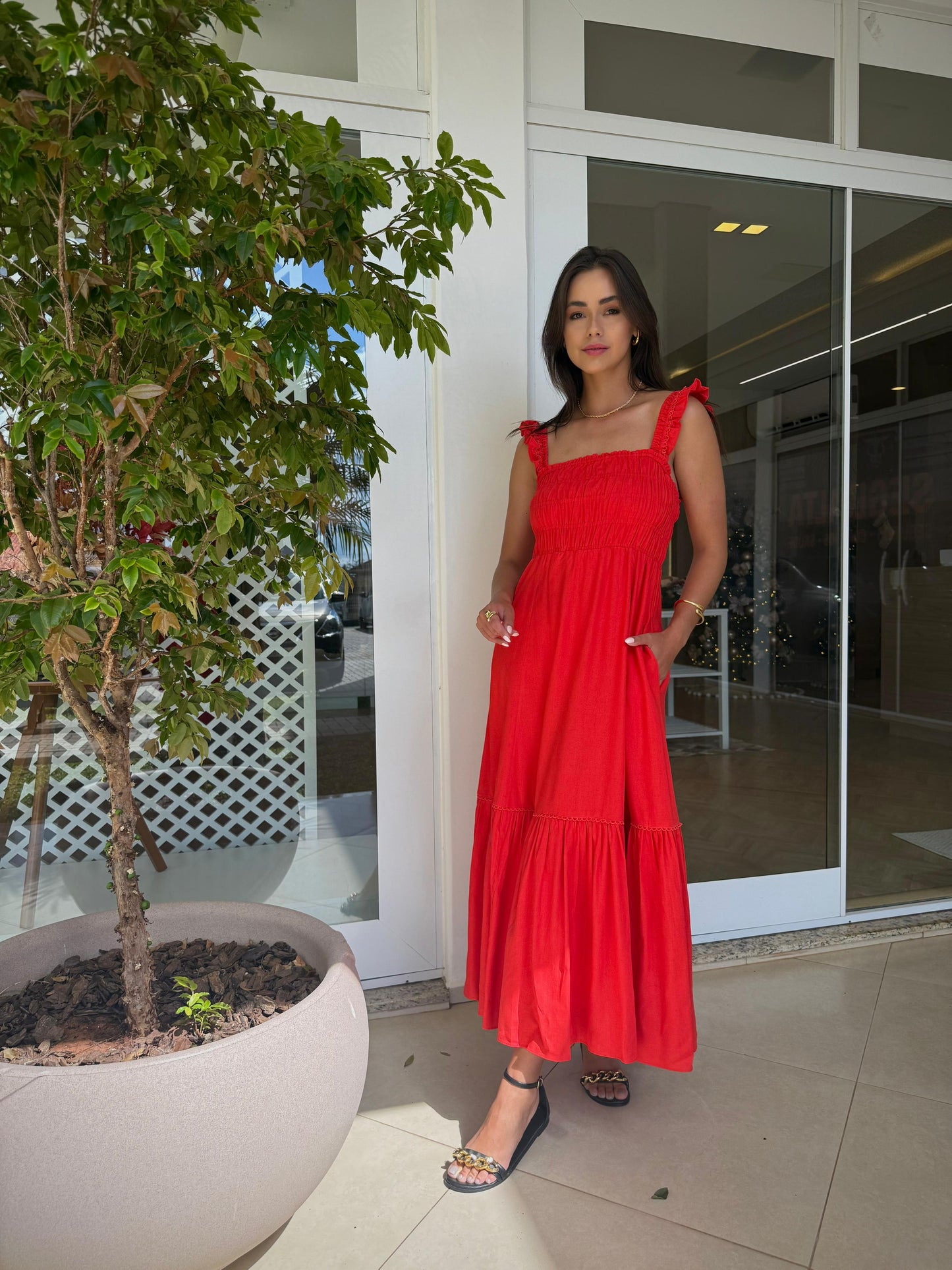 Vestido lastex Roma - cores