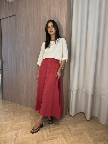 Saia Ambicione c/botões - cores