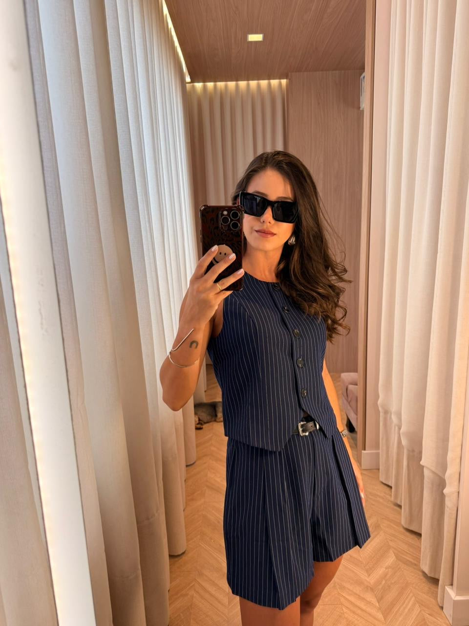 Shorts listrado aries - cores