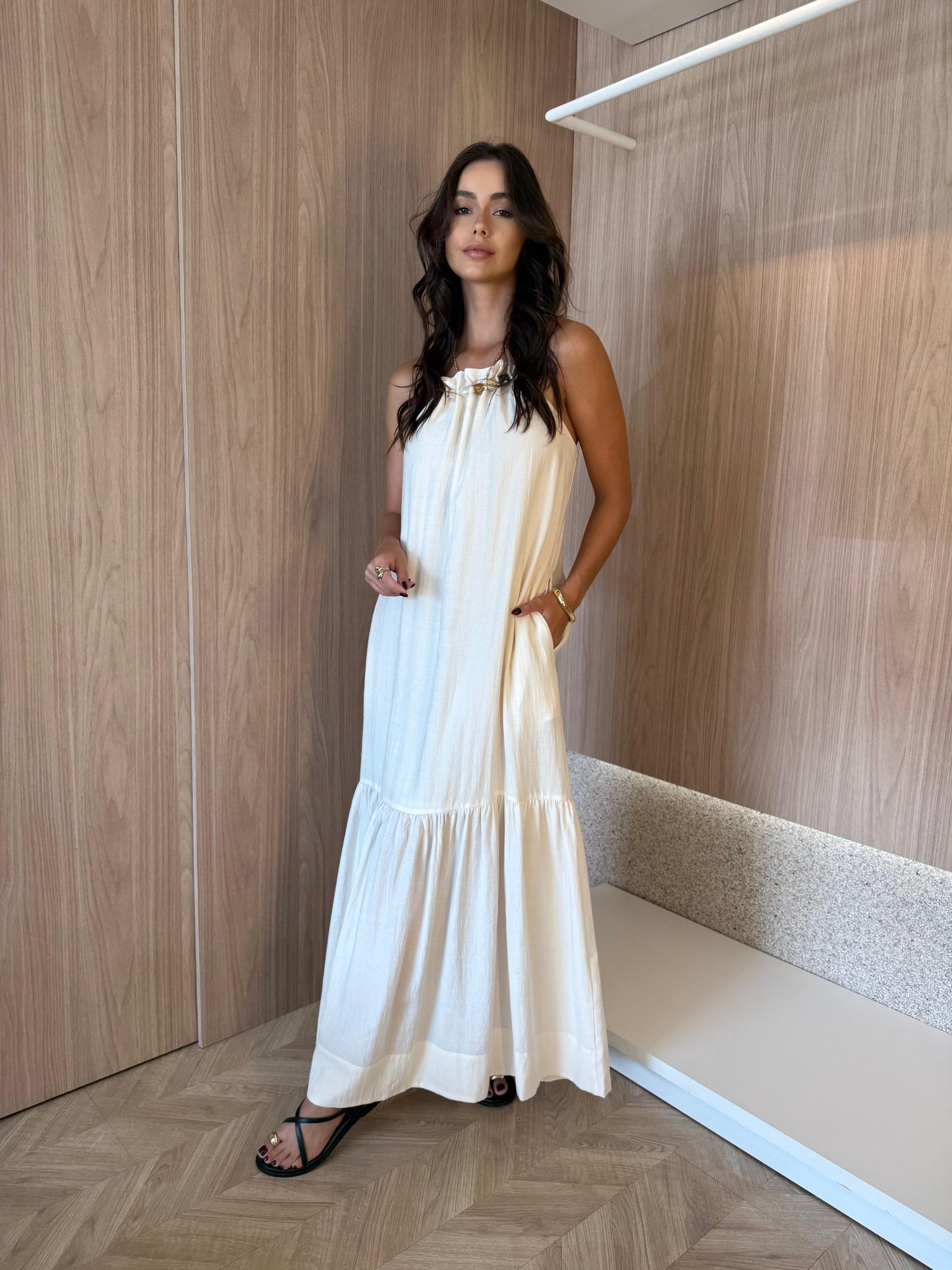 Vestido Pedras Jade - cores