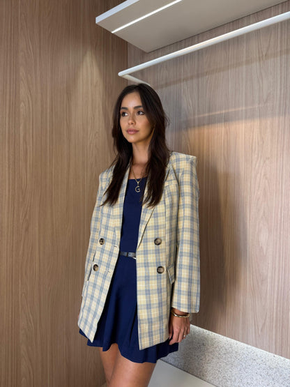 Blazer Xadrez Urban - cores