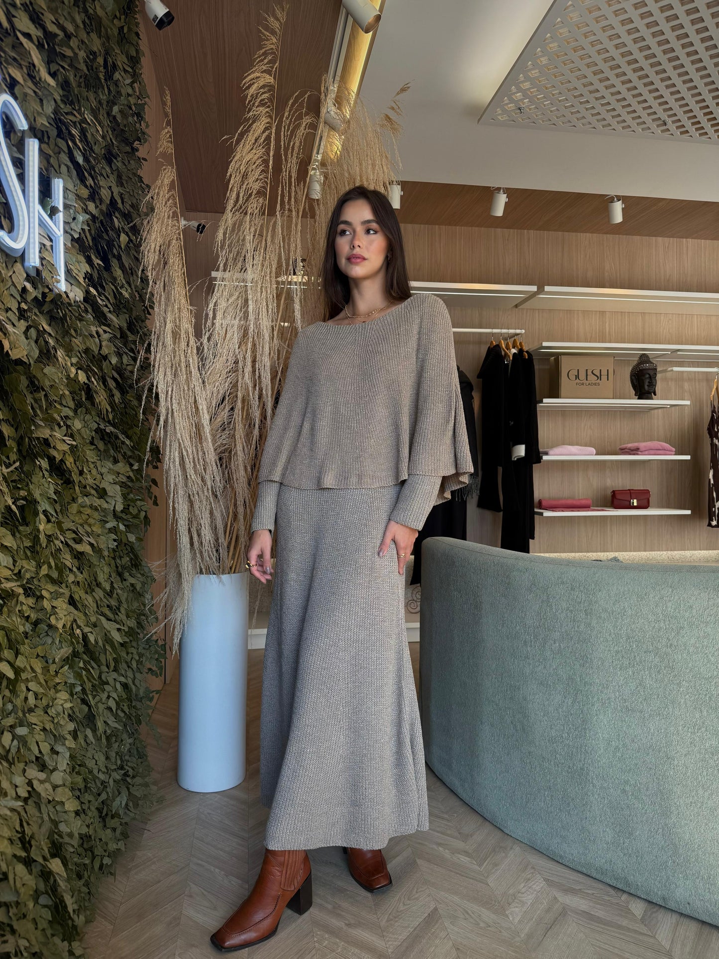 Vestido Tricô Amplo Milla - cores
