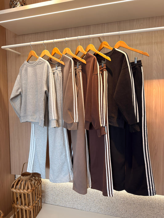 Conjunto Listras Esportivo - cores