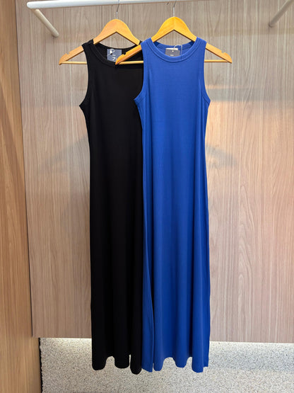 vestido c/drapeado removível - cores