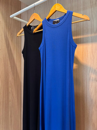 vestido c/drapeado removível - cores