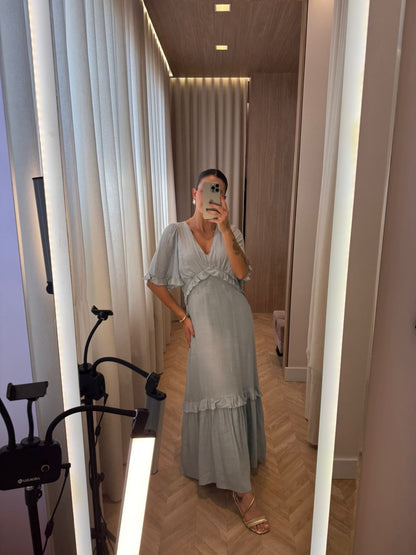 Vestido Babados Natal - cores