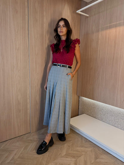 Saia Xadrez c/ pregas Urban