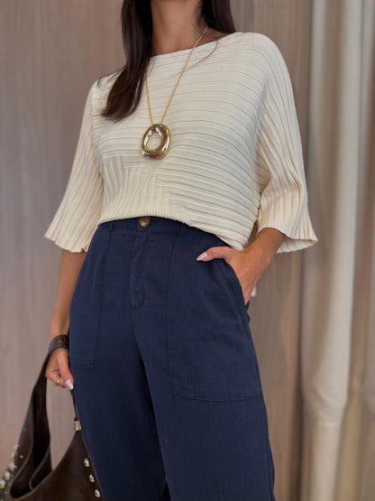 Blusa Canelada Fio Verão - cores
