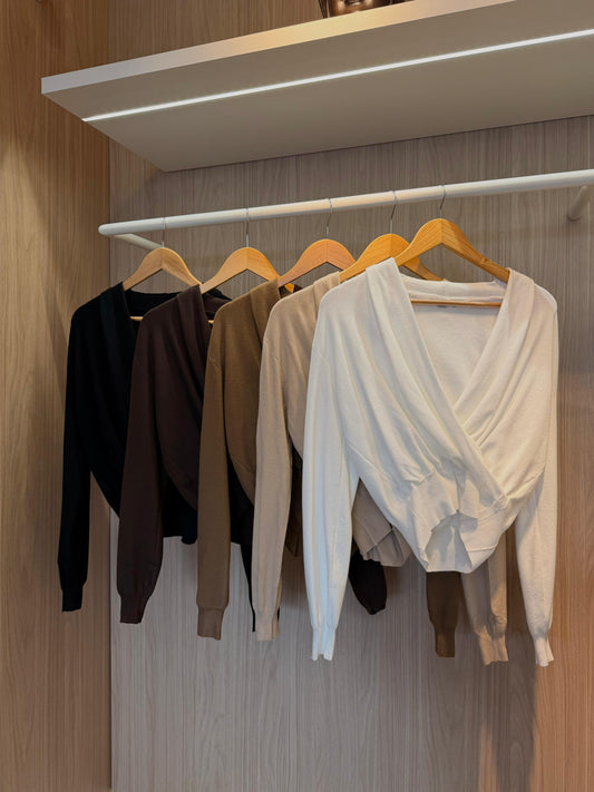 Blusa Transpassada Stella - cores