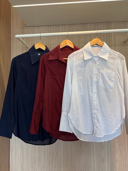 Camisa Lisa Lisboa- Cores