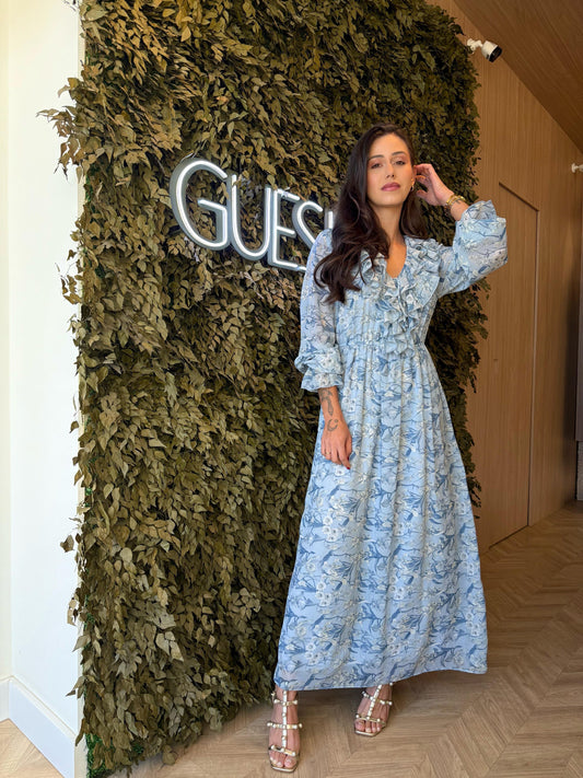 Vestido Longo Algodão Doce