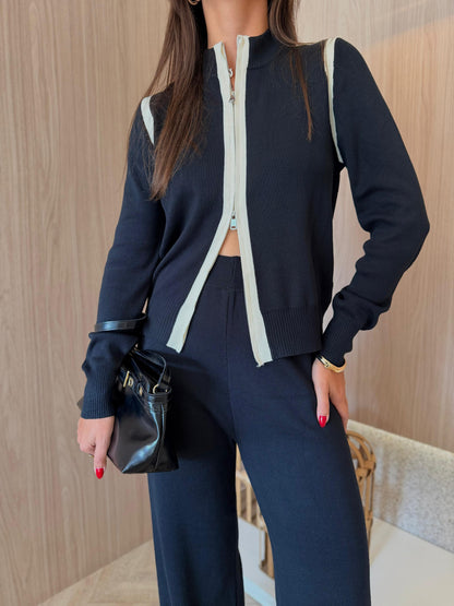 Conjunto Modal c/listras Vênus - cores