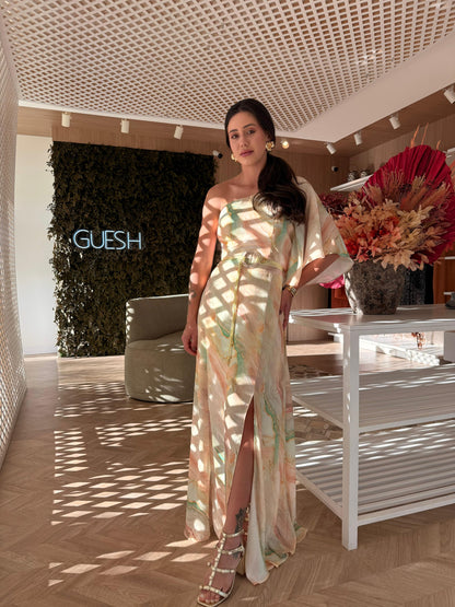 Vestido Manga Única Primavera