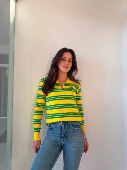 Tricô Bandeira Listrado