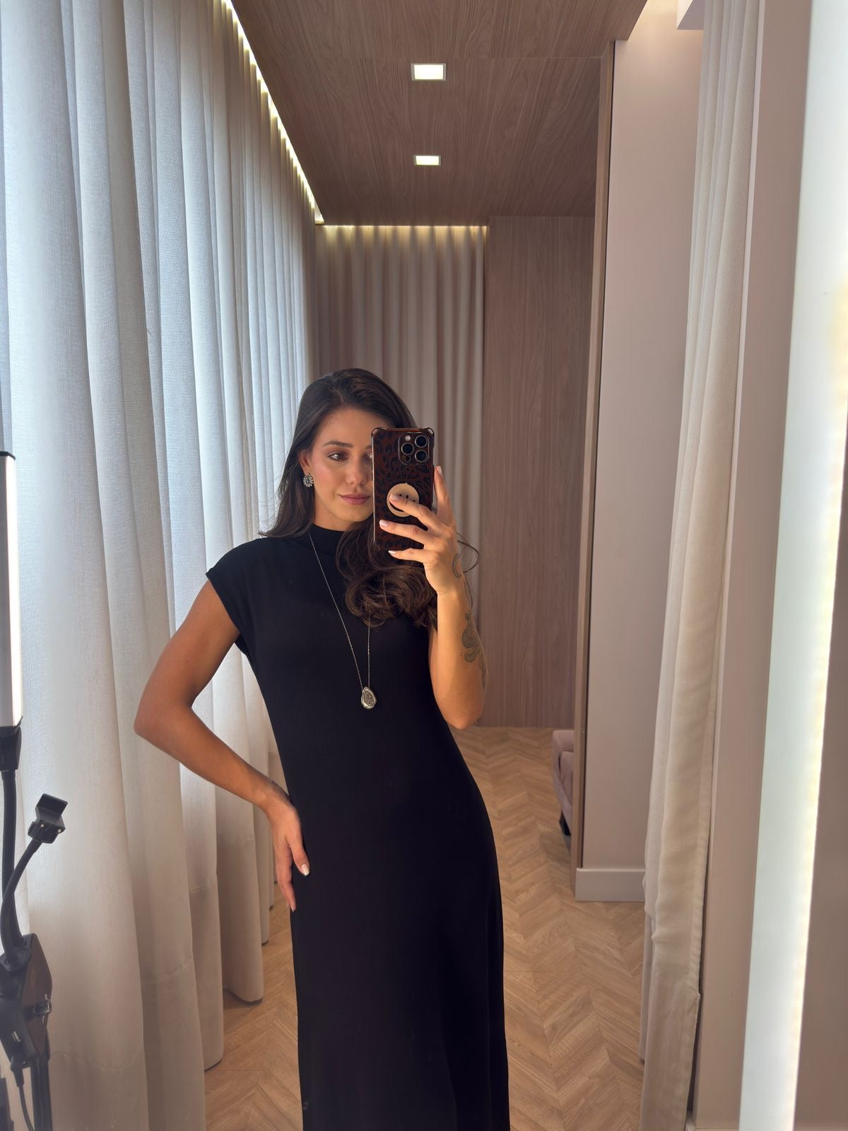 Vestido tricô escorpião - cores