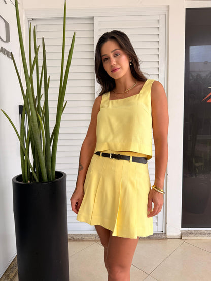Short Saia c/cinto Alicia - cores