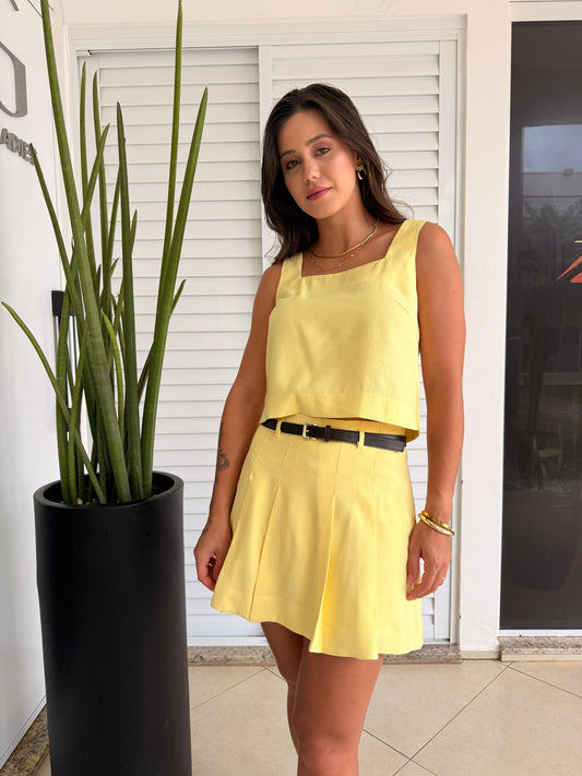 Short Saia c/cinto Alicia - cores