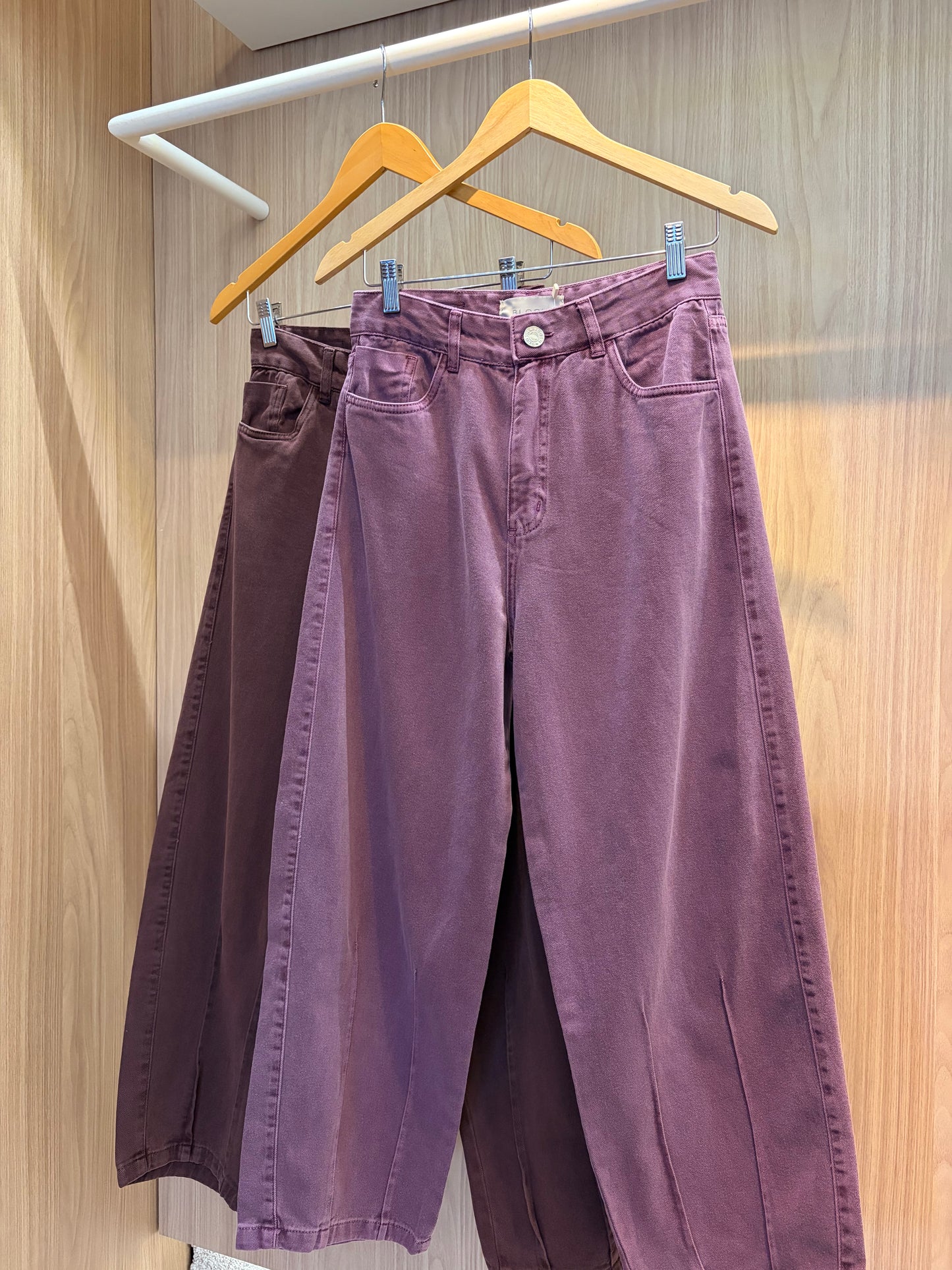 Calça Balloon Sarja - cores
