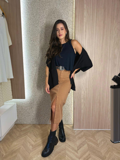 Kimono Modal c/bolsos - cores
