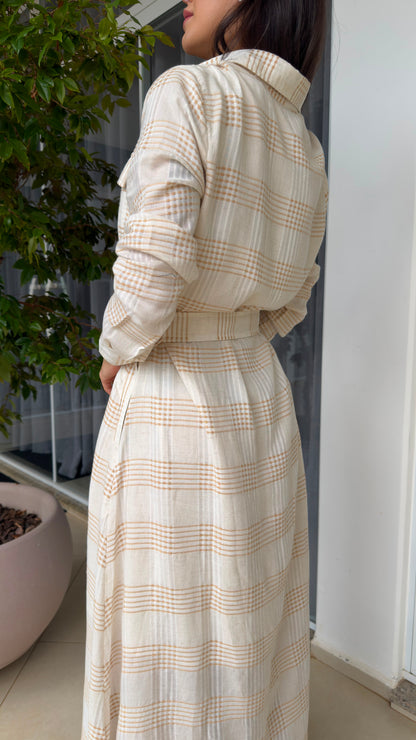 Chemise Linho Natural Marjorie