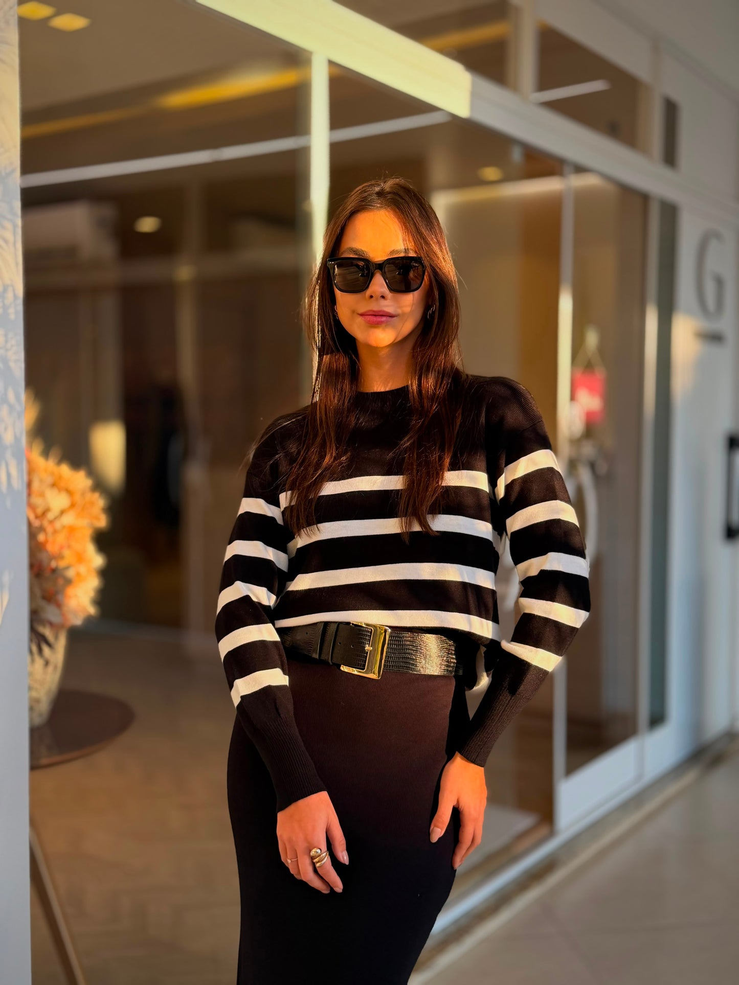 Blusão Listrado Madrid