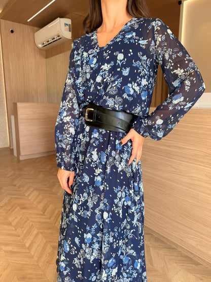 Blusa Estampada Eva - marinho