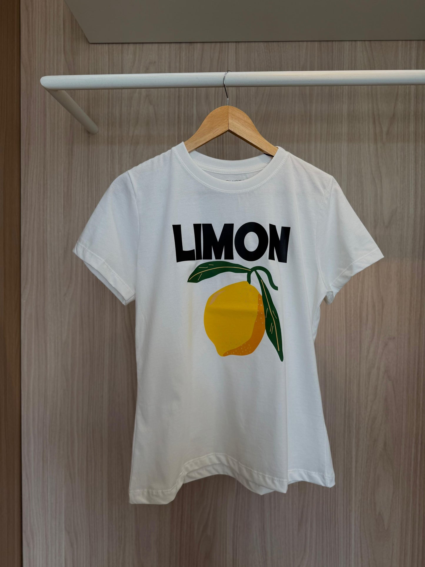 T-shirt Limon Branca