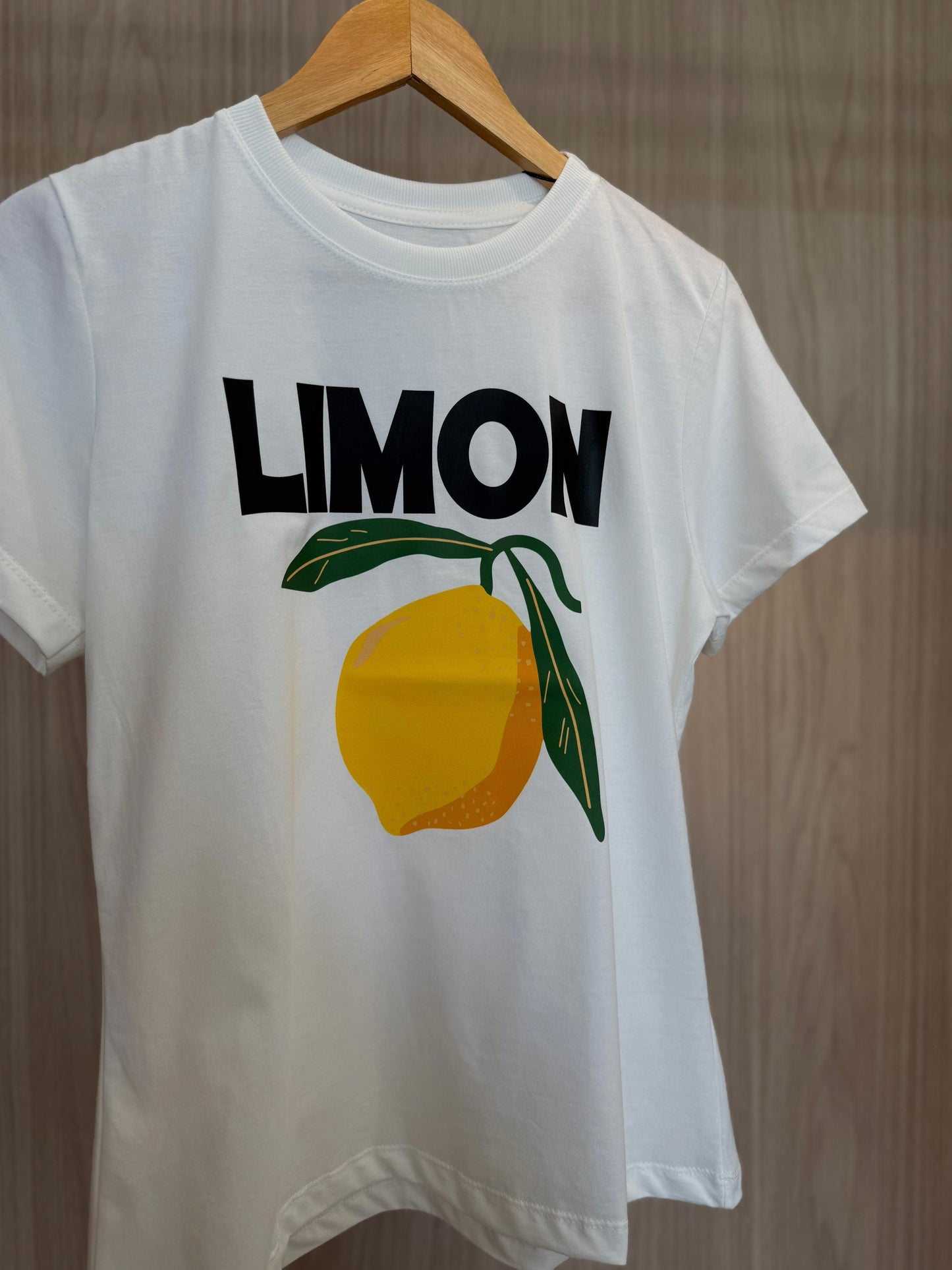 T-shirt Limon Branca