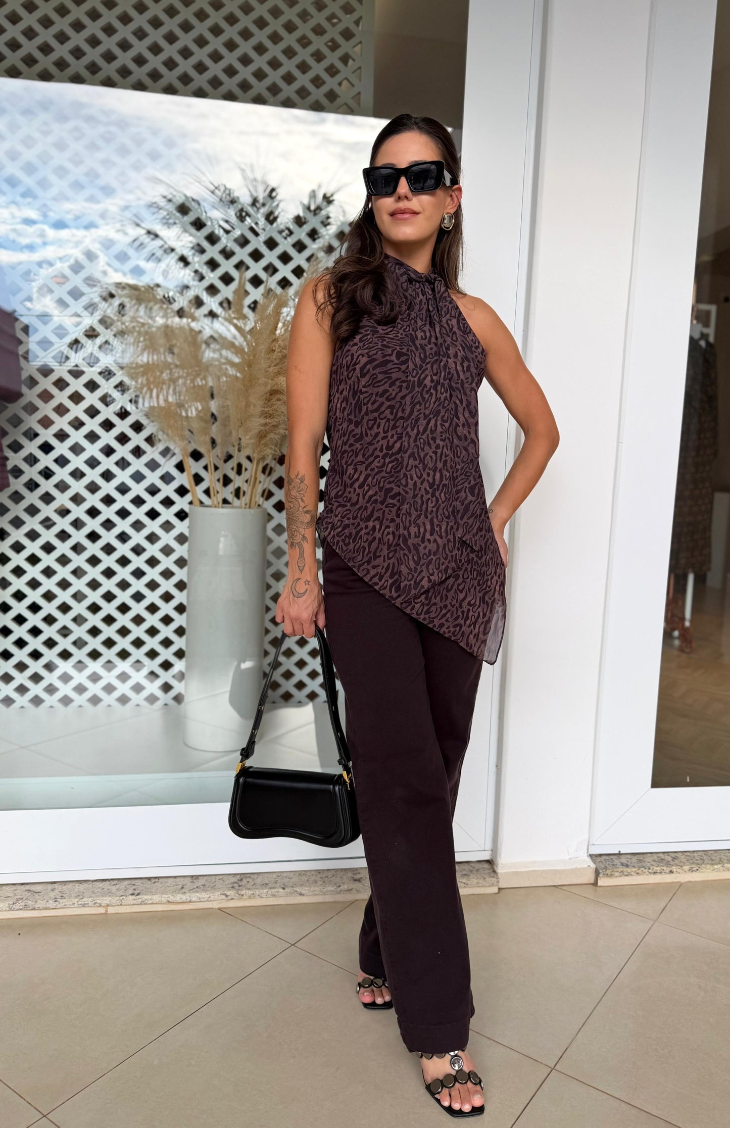 Regata Animal Print Tule