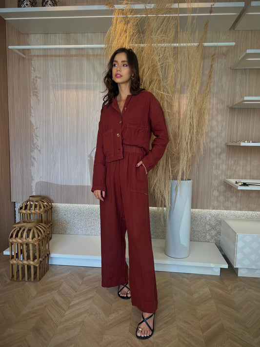 Camisa Guesh Ferrugem