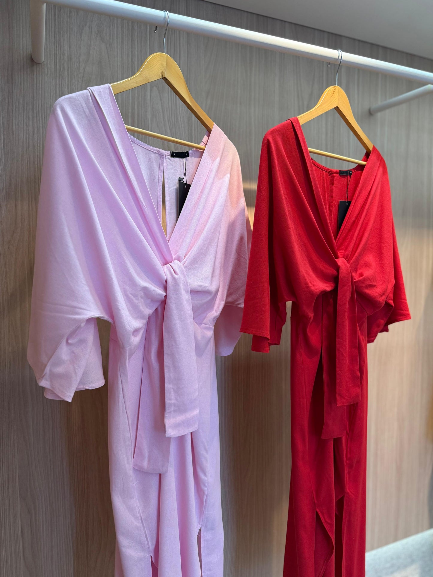 Vestido Kimono Longo Albânia - cores