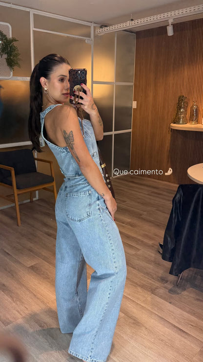 Calça Reta Jeans Malu