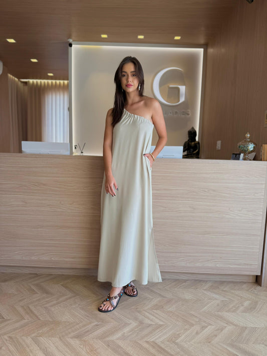 Vestido Manga Única Creta - cores