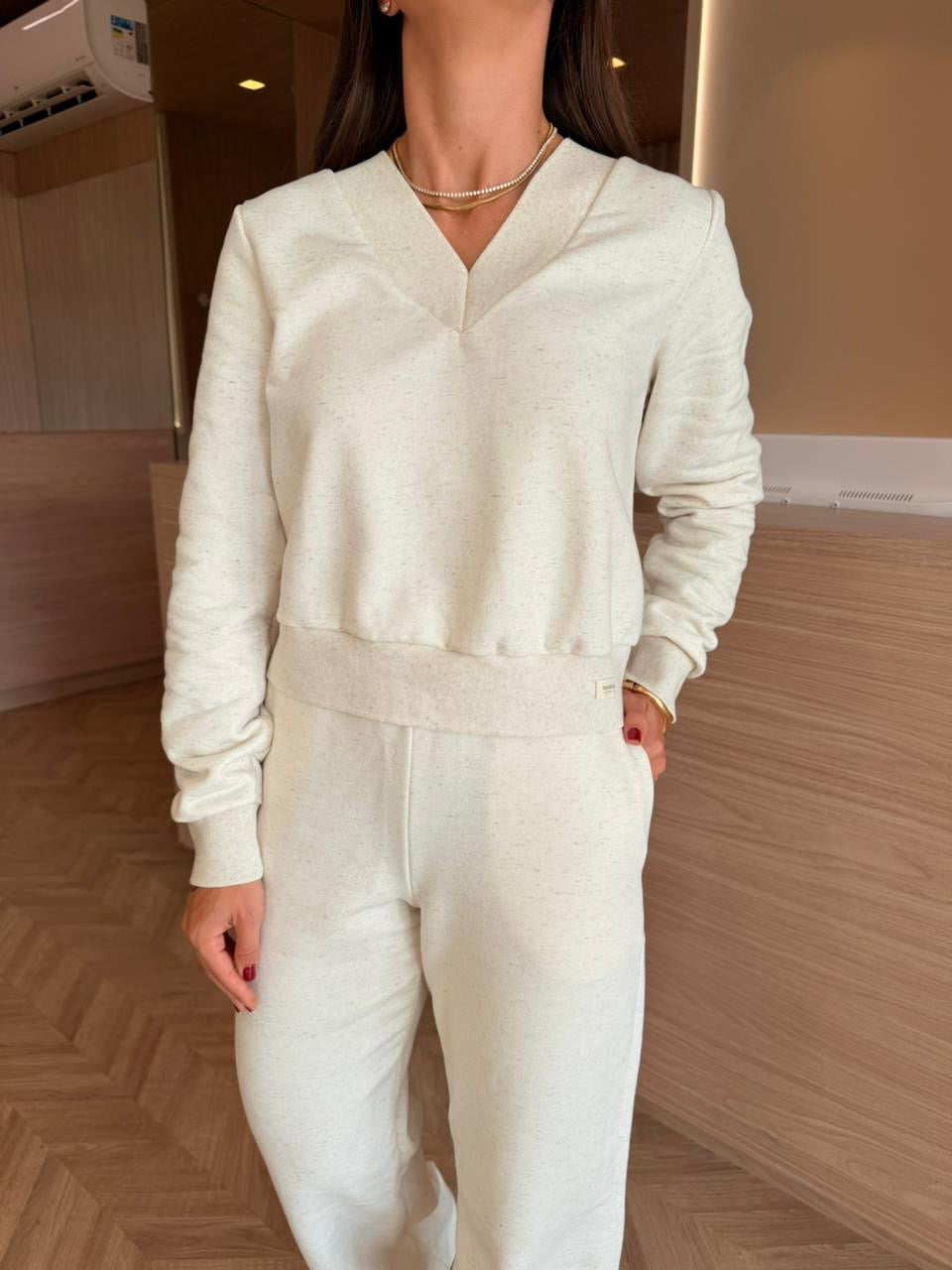 Conjunto Moletom Off W.
