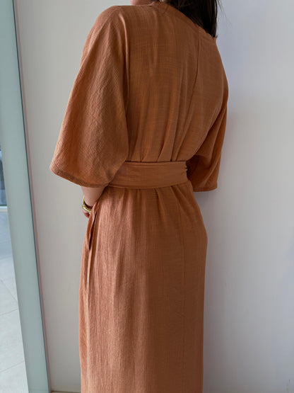 Vestido Liso c/faixa  - cores