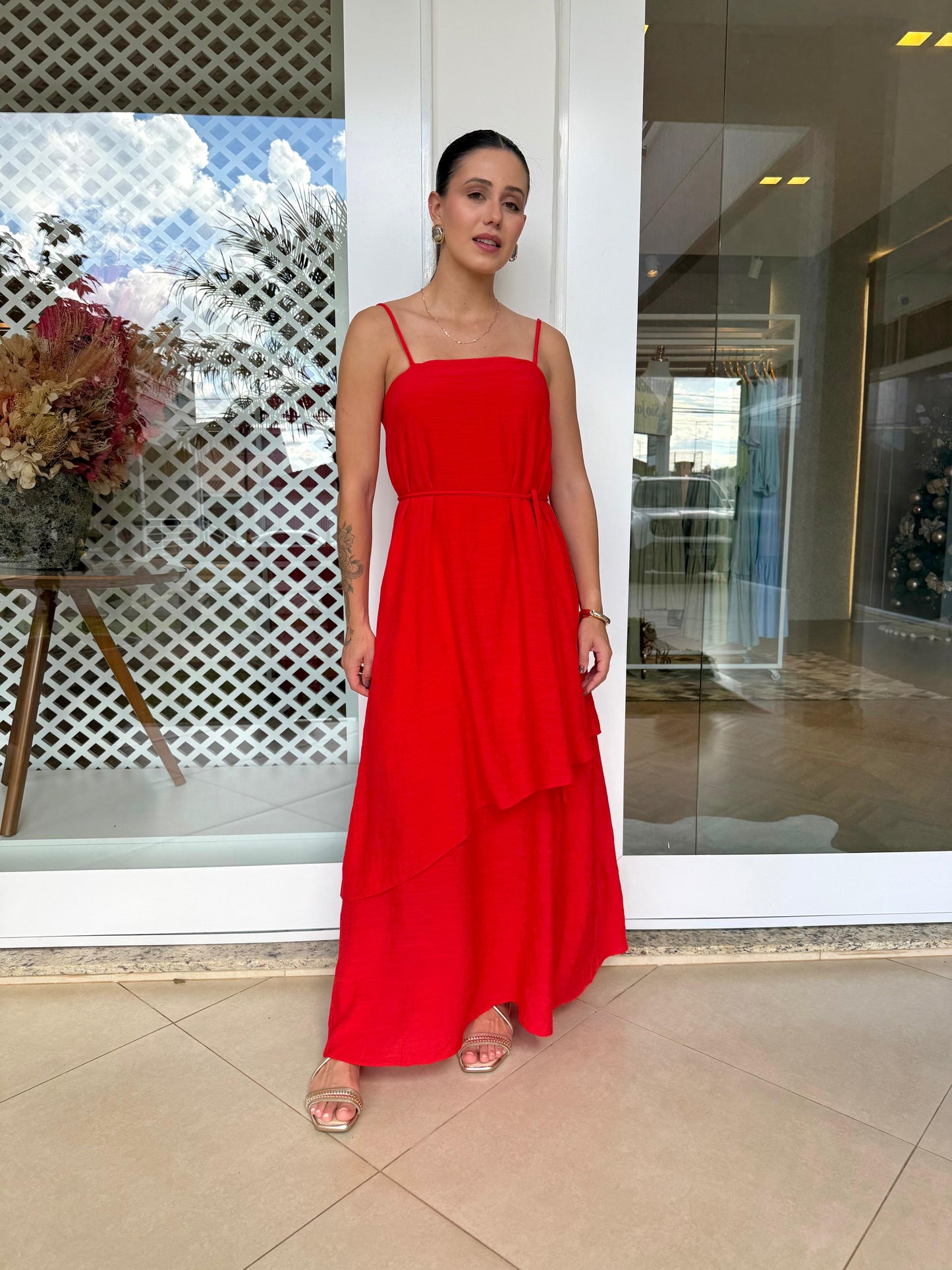 Vestido Camadas Seychelles - cores