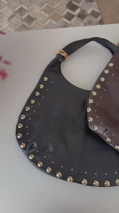 Bolsa Couro Taxas da Kami